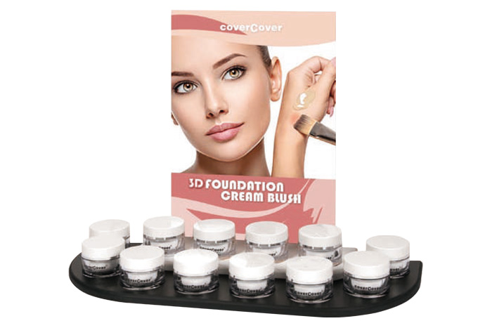 Espositore per 3D Foundation e Cream Blush